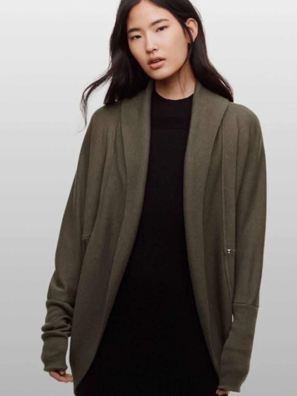 Wilfred Diderot Green Cocoon Cardigan